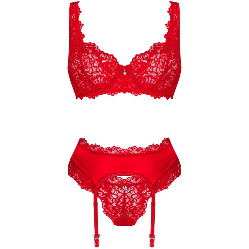 OBSESSIVE - SET 3 PIEZAS AMOR CHERRIS S/M