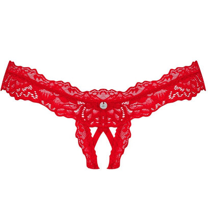 OBSESSIVE - AMOR CHERRIS STRING OUVERT L/XL