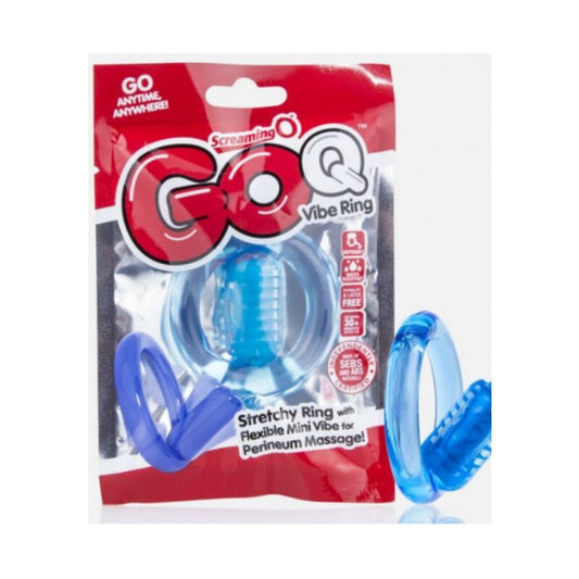 SCREAMING O - GO Q VIBE VIBRATEUR TRANSPARENT