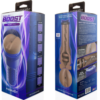 FLESHLIGTH BOOST - MASTURBATEUR FÉMININ ANO BLAST MD FLESH RP 