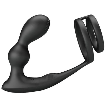 PRETTY LOVE - ANILLO PARA EL PENE MARSHALL CON PLUG ANAL VIBRATORIO CON CONTROL REMOTO