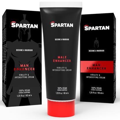 SPARTAN - GEL DE PAREJA VIRILIDAD E INSENSIFICANTE CREMA 100% VEGANA