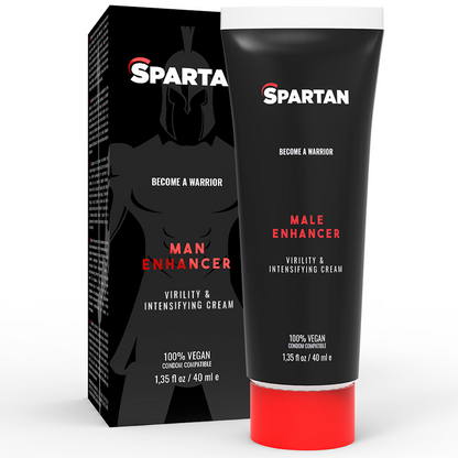 SPARTAN - GEL DE PAREJA VIRILIDAD E INSENSIFICANTE CREMA 100% VEGANA