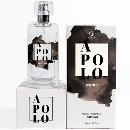 SECRETPLAY - PERFUME APOLO CON FEROMONAS PARA HOMBRES EN SPRAY 50 ML