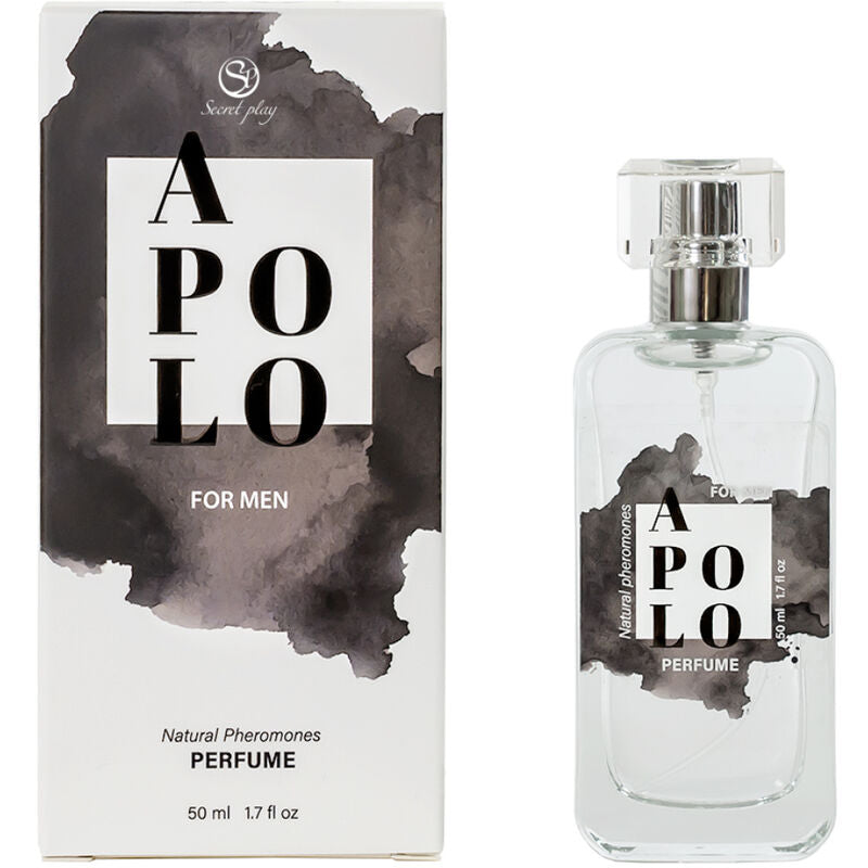 SECRETPLAY - PERFUME APOLO CON FEROMONAS PARA HOMBRES EN SPRAY 50 ML