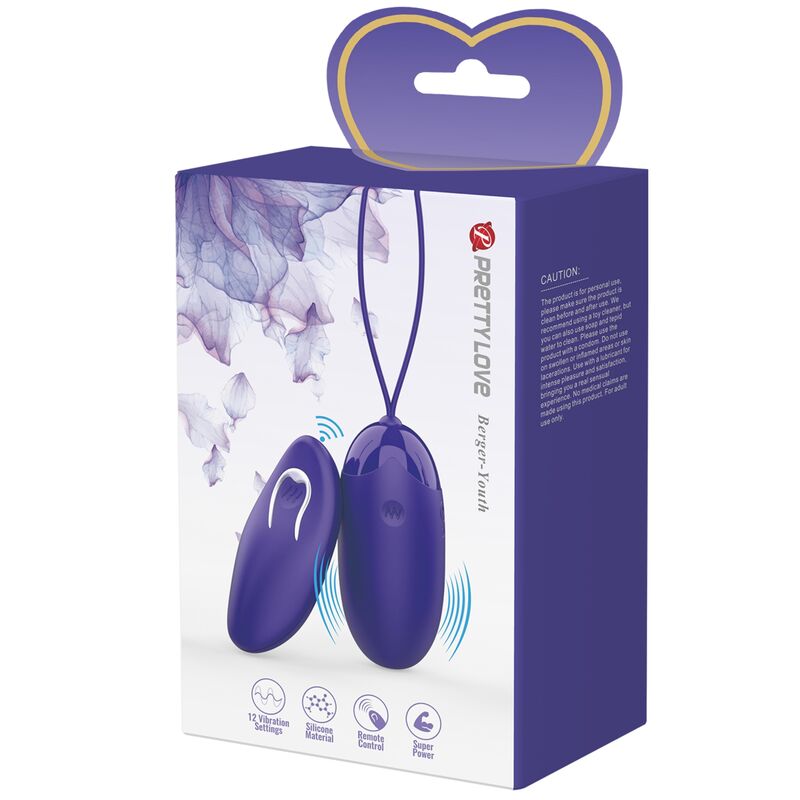 PRETTY LOVE - BERGER YOUTH VIOLATING EGG REMOTE CONTROL VIOLET