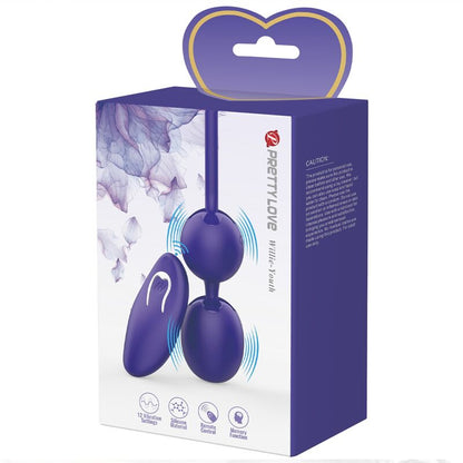 PRETTY LOVE - WILLIE YOUTH REMOTE CONTROL BALLS & VIOLET VIBRATION