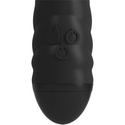 ADRIEN LASTIC - TWISTER VIBRADOR Y MASAJEADOR ROTATORIO CONEJO NEGRO