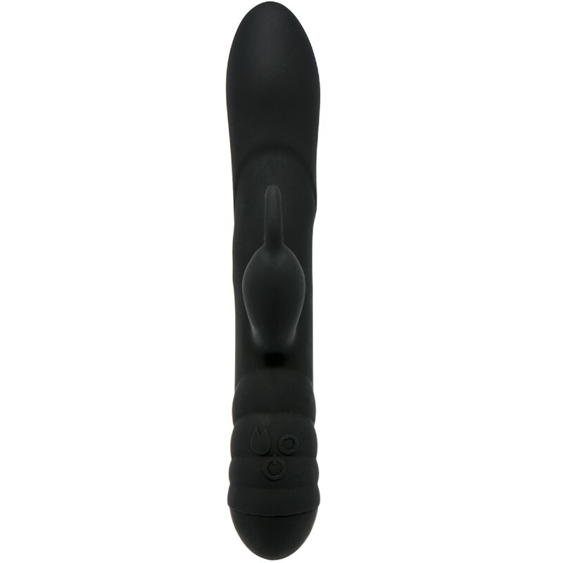 ADRIEN LASTIC - TWISTER VIBRADOR Y MASAJEADOR ROTATORIO CONEJO NEGRO