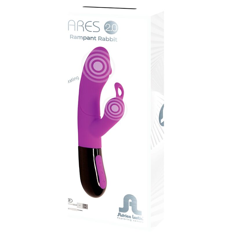 ADRIEN LASTIC - VIBRATEUR LAPIN ARES 2.0 VIOLET