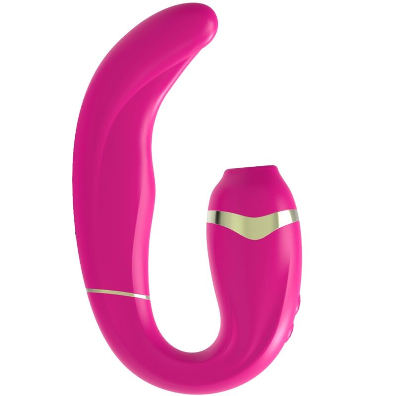 ADRIEN LASTIC - MYG ASPIRATEUR DE CLITORIS ET STIMULATEUR DE POINT G ROSE