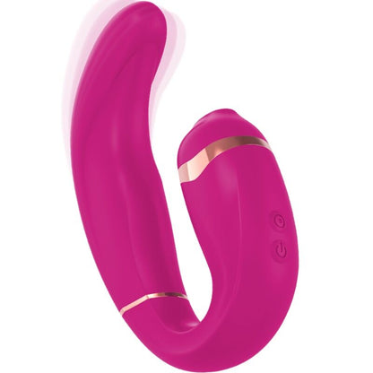 ADRIEN LASTIC - MYG ASPIRATEUR DE CLITORIS ET STIMULATEUR DE POINT G ROSE