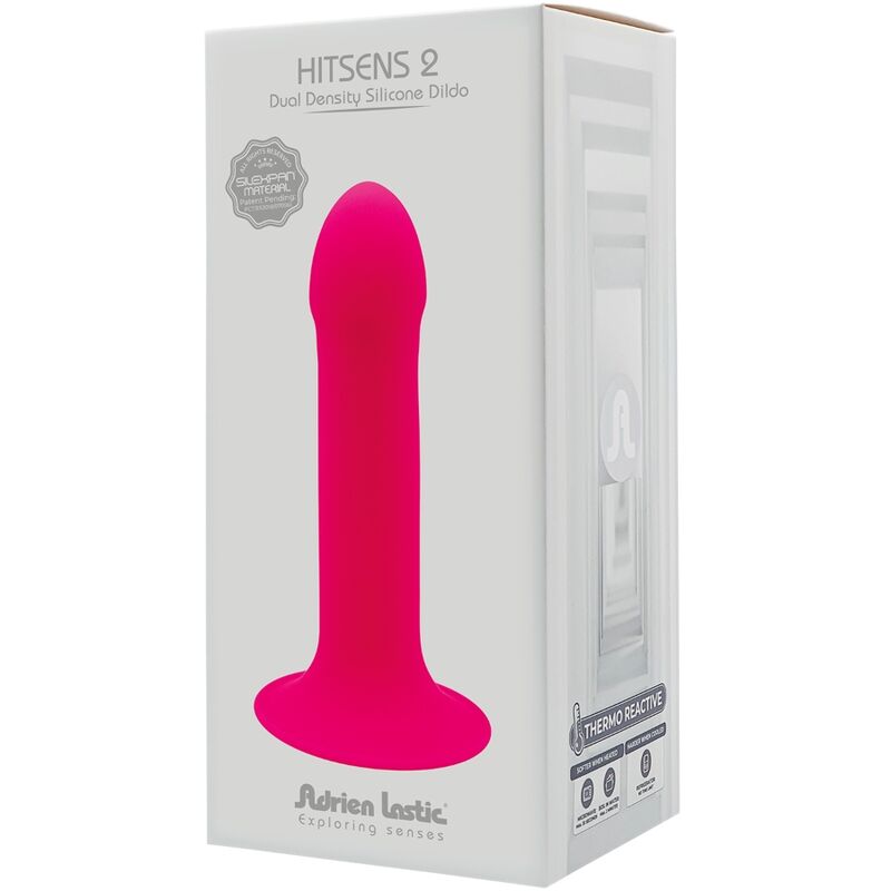 ADRIEN LASTIC - HITSENS 2 SILICONE DILDO PINK