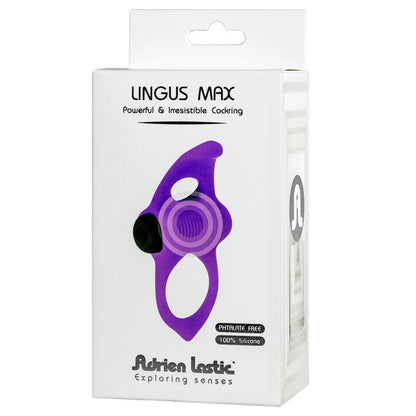 ADRIEN LASTIC - ANNEAU VIBRATEUR LINGUS MAX VIOLET