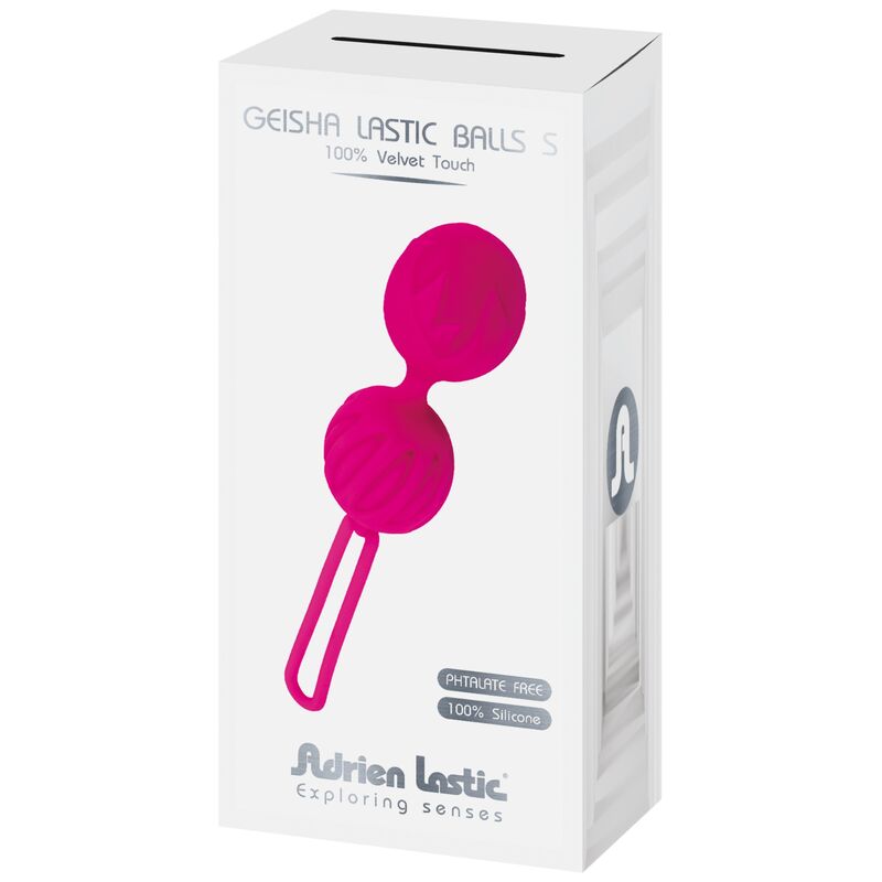 ADRIEN LASTIC - BOLAS DE SILICONA GEISHA LASTIC TALLA S FUCSIA