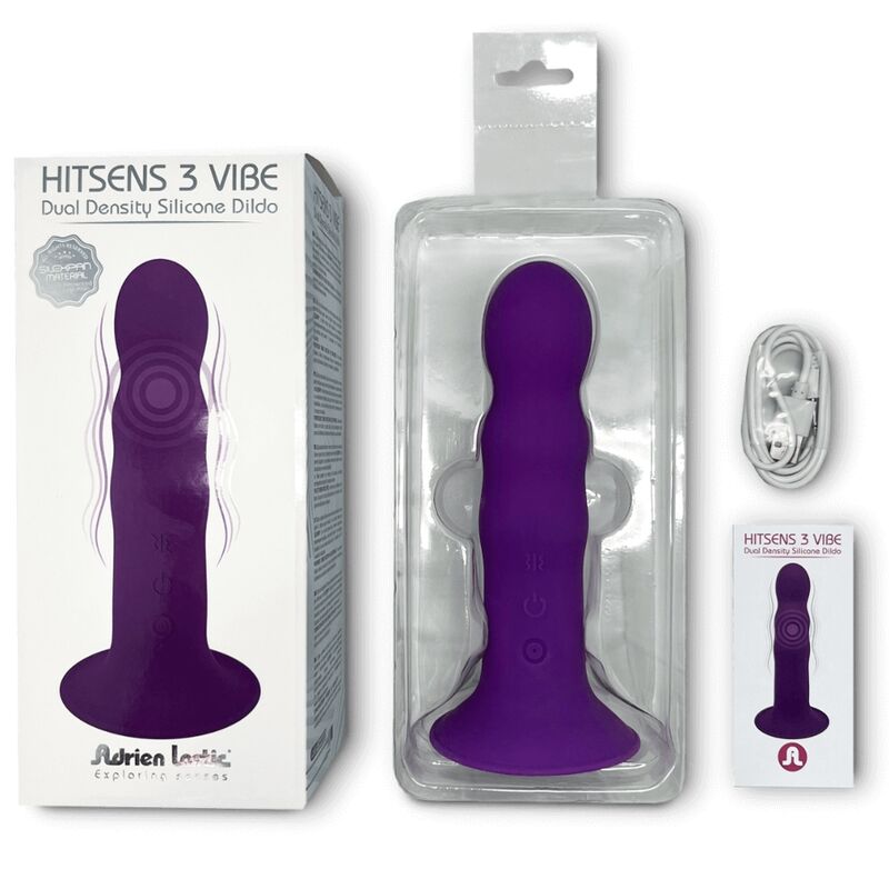 ADRIEN LASTIC - HITSENS VIBE 3 GODE SILICONE VIOLET