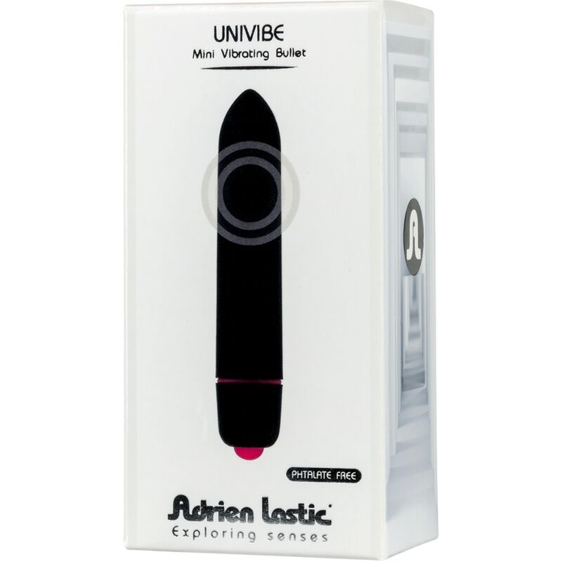 ADRIEN LASTIC - UNIVIBE MINI BALA VIBRADORA NEGRA