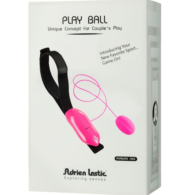 ADRIEN LASTIC - PLAY BALL MINI VIBRATING EGG FOR COUPLES PINK