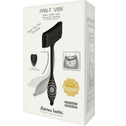 ADRIEN LASTIC - PANT VIBE FLEXIBLE PANTIES VIBRATOR REMOTE CONTROL