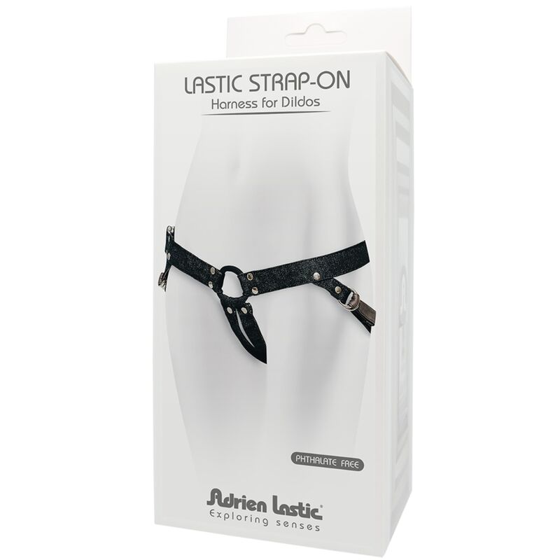 ADRIEN LASTIC - HARNAIS STRAP-ON LASTIC POUR GODES