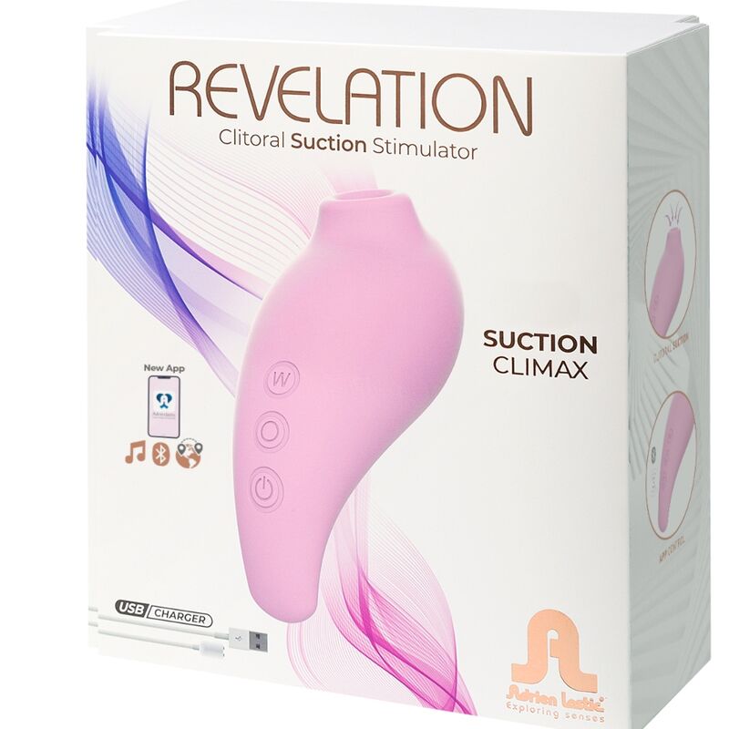 ADRIEN LASTIC - REVELATION CLITORIS SUCKER ROSE - APPLICATION GRATUITE