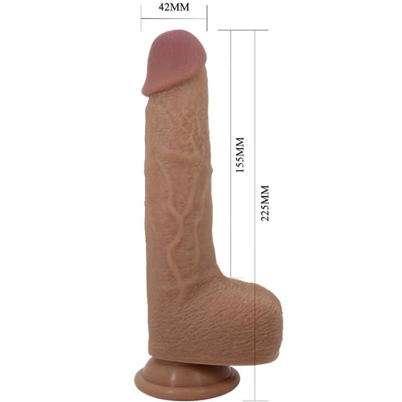 PRETTY LOVE - DILDO VIBRADOR REALISTA TOMMY 22,5 CM