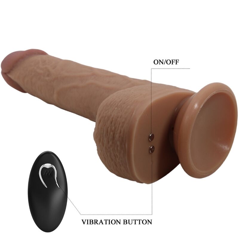 PRETTY LOVE - DILDO VIBRADOR REALISTA TOMMY 22,5 CM