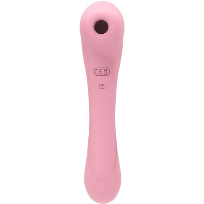 FEMINTIMATE - DAISY MASSAGER SUCTION AND VIBRATOR PINK