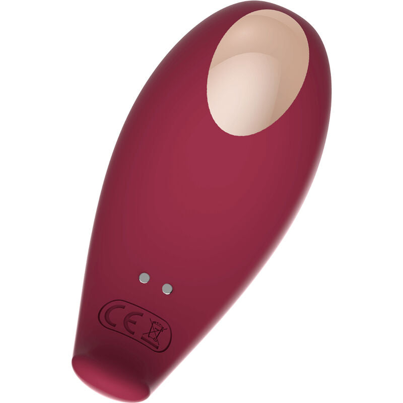 ADRIEN LASTIC - SUCCIONADOR DE CLÍTORIS INSPIRATION + HUEVO VIBRADOR ROJO - APP GRATUITA