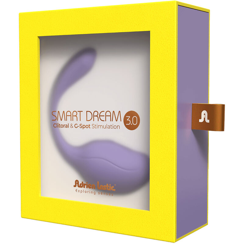 ADRIEN LASTIC - STIMULATEUR DE CLITORIS SMART DREAM 3.0 &amp; TÉLÉCOMMANDE POINT G VIOLET - APPLICATION GRATUITE