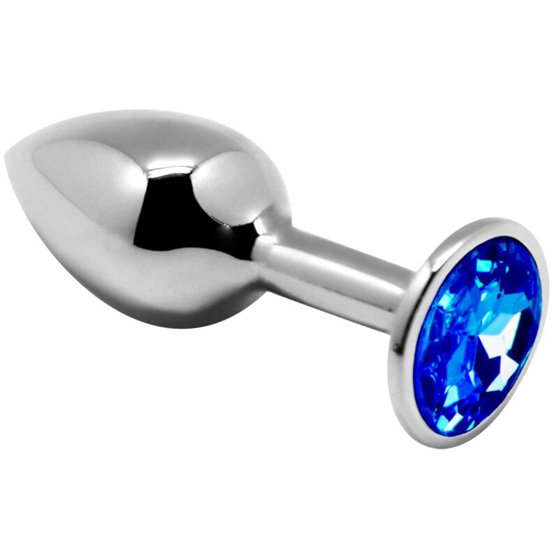 ALIVE - PLUG ANAL PLACER MINI METAL AZUL TALLA M