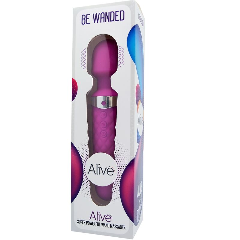 ALIVE - BE WANDED VIBRATEUR MASSEUR VIOLET