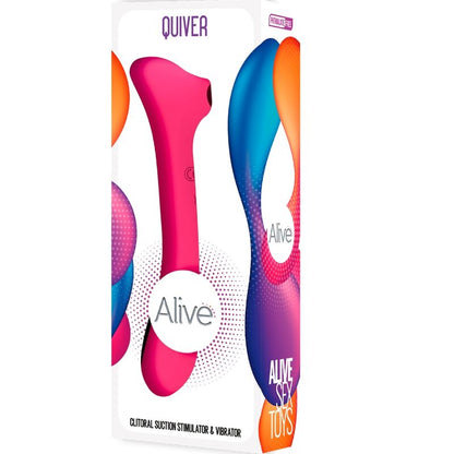 ALIVE - QUIVER SUCKER &amp; VIBRATEUR FUCHSIA