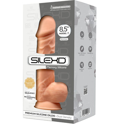 SILEXD - MODEL 1 REALISTIC PENIS PREMIUM SILEXPAN SILICONE 21.5 CM