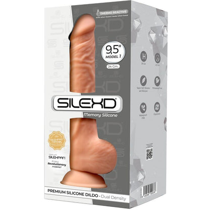 SILEXD - MODÈLE 1 PÉNIS RÉALISTE SILEXPAN SILICONE PREMIUM 24 CM