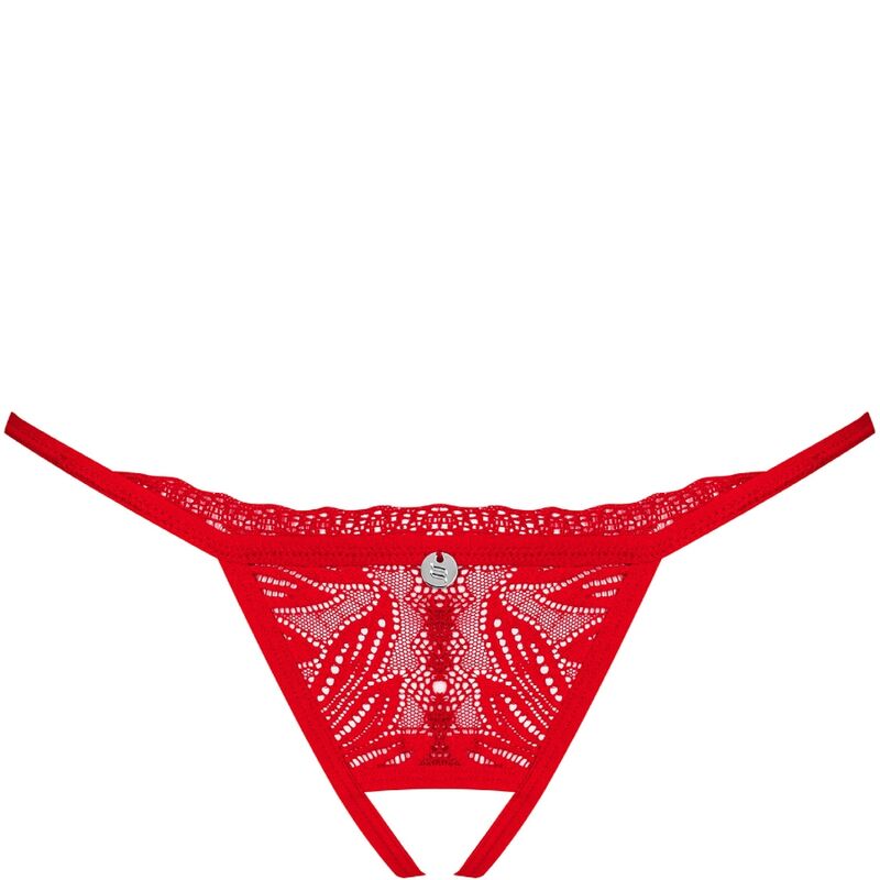 OBSESSIVE - CHILISA THONG CROTCHLESS XS/S