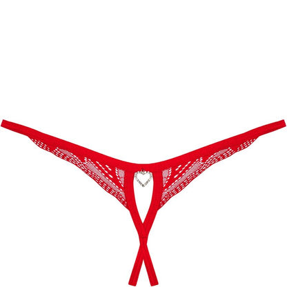 OBSESSIVE - CHILISA THONG CROTCHLESS XS/S