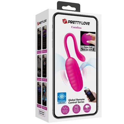 PRETTY LOVE - CATALINA PINK RECHARGEABLE VIBRATING EGG