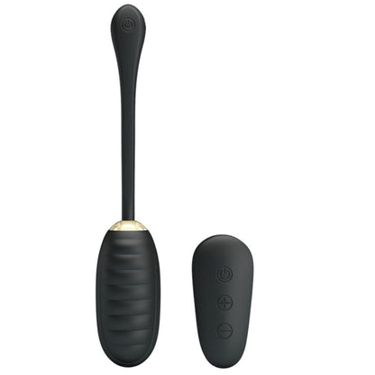 PRETTY LOVE - DOREEN LUXURY RECHARGEABLE VIBRATING EGG BLACK