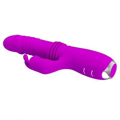 PRETTY LOVE - DOROTHY PURPLE RECHARGEABLE RABBIT VIBRATOR