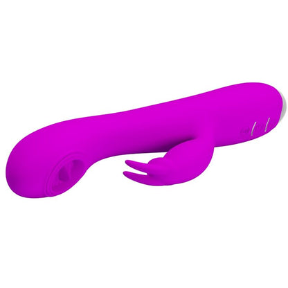 PRETTY LOVE - VIBRADOR RECARGABLE RACHEL CON SUCTOR MORADO