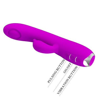 PRETTY LOVE - VIBRATEUR-SUCCION RECHARGEABLE REGINA VIOLET