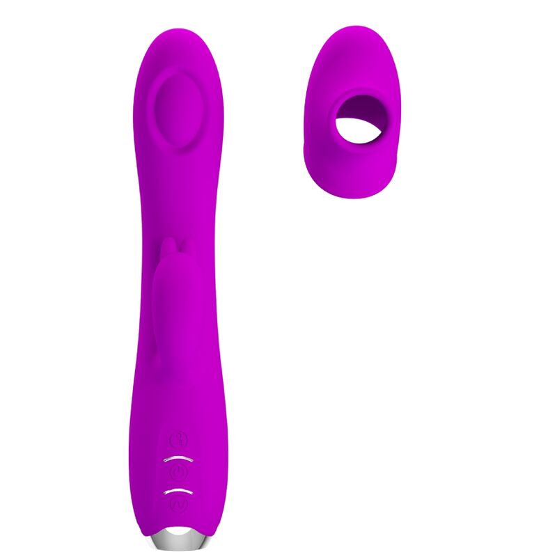 PRETTY LOVE - VIBRATEUR-SUCCION RECHARGEABLE REGINA VIOLET