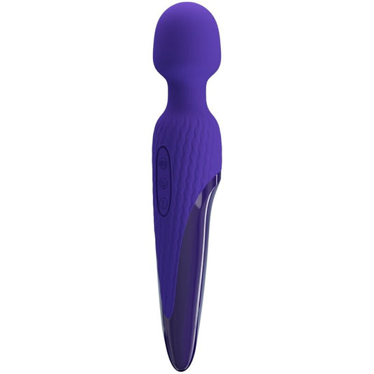 PRETTY LOVE - ANTONY YOUTH WAND VIBRATOR VIOLET HEAT EFFECT