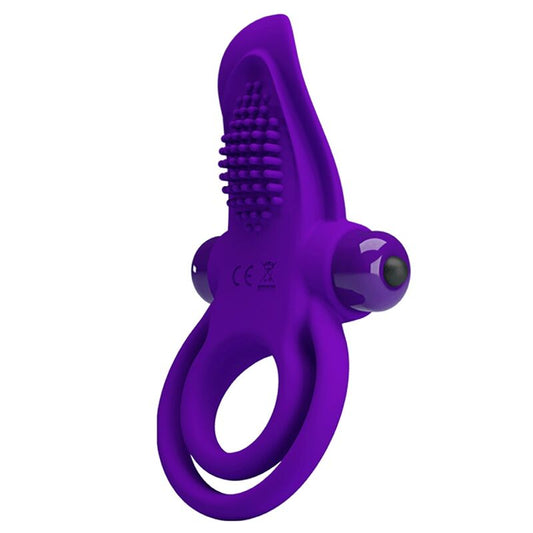 PRETTY LOVE - ANILLO VIBRADOR PARA EL PENE MORADO