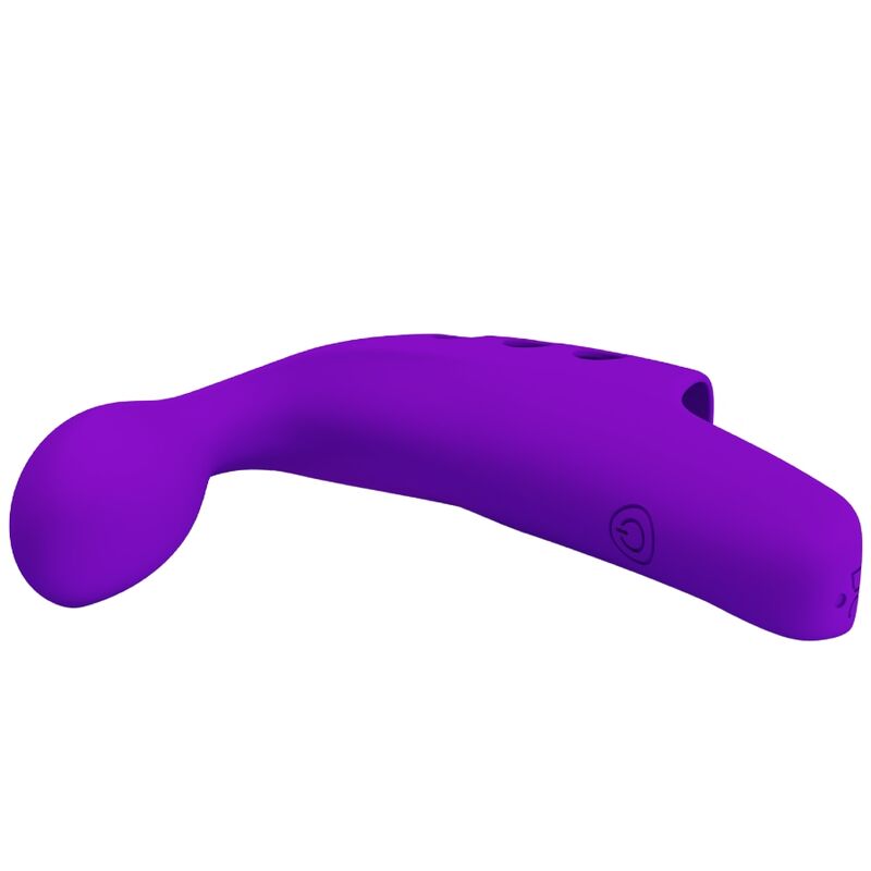 PRETTY LOVE - VIBRATEUR DE DOIGT RECHARGEABLE VIOLET GORGON