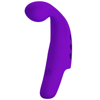 PRETTY LOVE - VIBRATEUR DE DOIGT RECHARGEABLE VIOLET GORGON