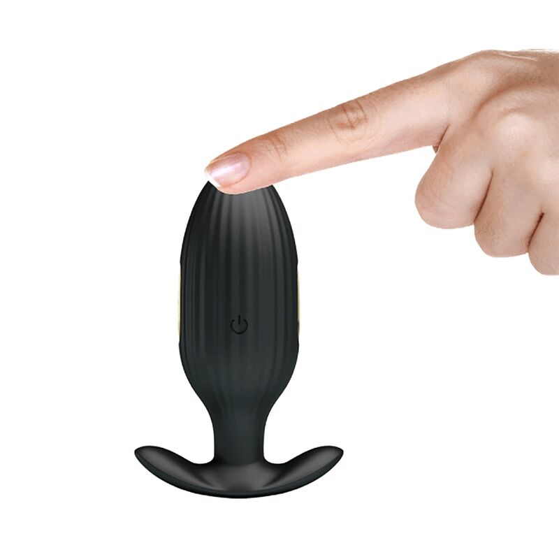 PRETTY LOVE - KELLY PLUG VIBRATEUR ANAL RECHARGEABLE NOIR