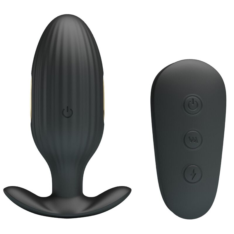 PRETTY LOVE - KELLY PLUG VIBRATEUR ANAL RECHARGEABLE NOIR