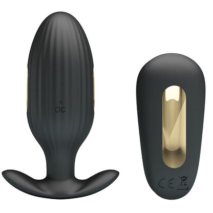 PRETTY LOVE - KELLY PLUG VIBRATEUR ANAL RECHARGEABLE NOIR